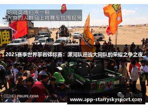 2025赛季世界攀岩锦标赛：漯河队迎战大同队的荣耀之争之夜